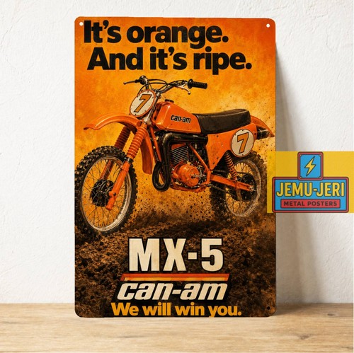 Insegna latta poster can - latta, can-am
