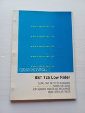 Cagiva SST 125 Low Rider 1983 catalogo ricambi originale moto parts catalogue