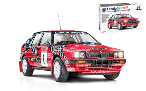 Italeri kit lancia delta - italeri, 1/12