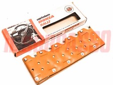 COPRI VOLANTE MARRONE CON BOTTONI FIAT 500 600 850 124 125 126 127 128 131 LAMPA