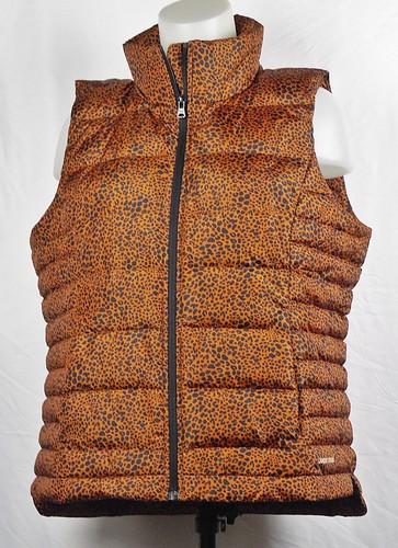 Lands end rust brown cheetah - brown,