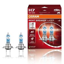 OSRAM NIGHT BREAKER LASER H7 - Lampada Auto +150% Luce 64210NL-2HB
