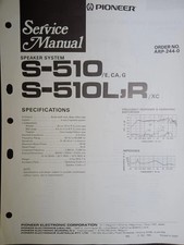 PIONEER S-510 E CA G S-510 L R