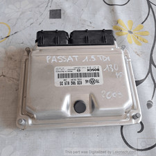 038906019DS Centralina iniezione  VOLKSWAGEN PASSAT (3B) 1.9 TDI 4motion SW