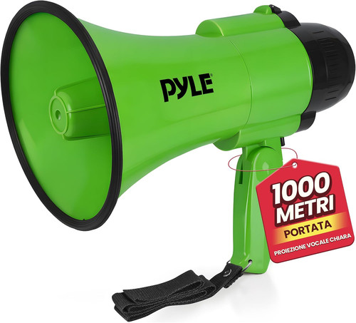 Megafono batteria con - megafono,