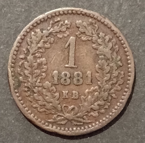 Ungheria krajcar 1881 - krajcar,