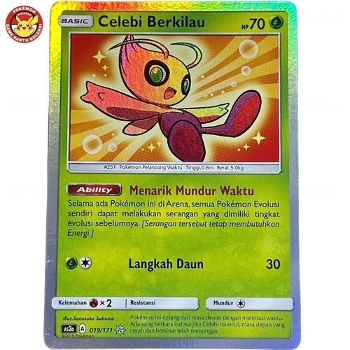 Shining celebi berkilau as2a - celebi,