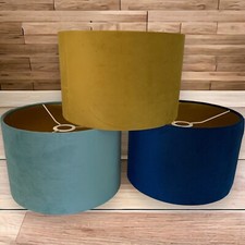 Paralume in velluto per tavolo