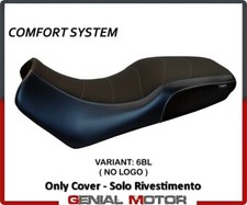 Rivestimento sella Melito Comfort Nero(BL)T.I.SUZUKI V-STROM 650 DL 2004>2011