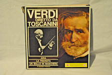 VERDI DIRETTO DA TOSCANINI - RCA-COFANETTO CON 8 × Vinili 33 giri, LP  1963