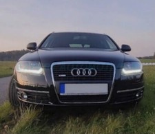 FARI FIBRA  FRECCE LED DINAMICHE ALOGENI SERIE AUDI A6 4F C6 ALLROAD 08-11