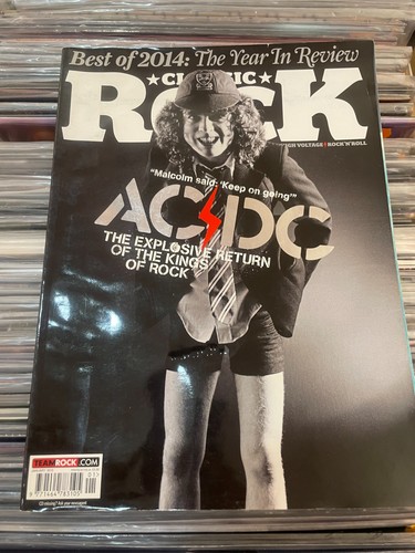 Rivista classic rock - classic, ac/dc