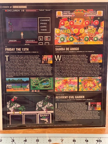 Game informer retro pagina - game,