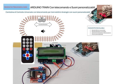 Arduinotrain con telecomando - telecomando, e