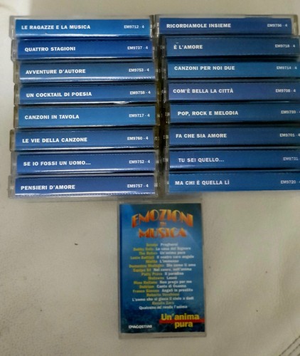 Musicassette lotto emozioni - musicassette, in