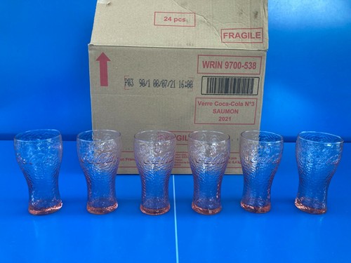Lot verre coca cola mc - de, do