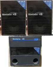Coppia casse attive 210A + sub attivo 112SA Montarbo + Certificati di Conformità