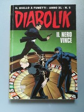 DIABOLIK ANNO XL N 5 MAGGIO 2001-IL NERO VINCE-SP.TRACCIATA!