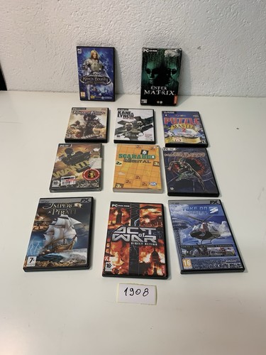 Lotto videogiochi dvd - pc, cd