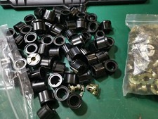 2pcs Clansman White Lined Knob