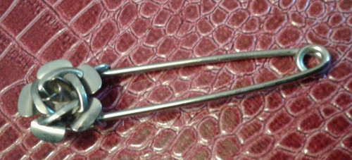 Spilla donna forma rosa - donna, a