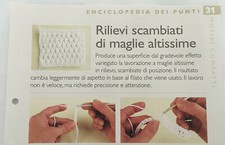 Scheda tecnica Punti Uncinetto