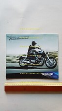 Triumph Thunderbird 2009 depliant originale testo inglese