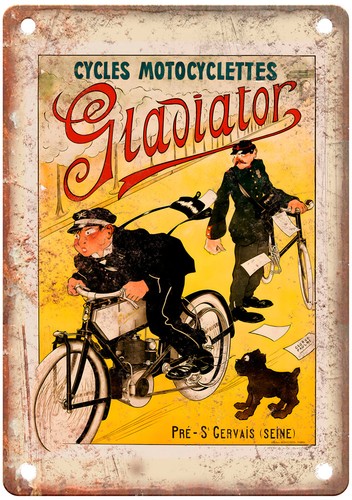1910 vintage glposter adiator - glposter,