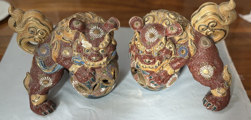 Coppia cani leone - di,