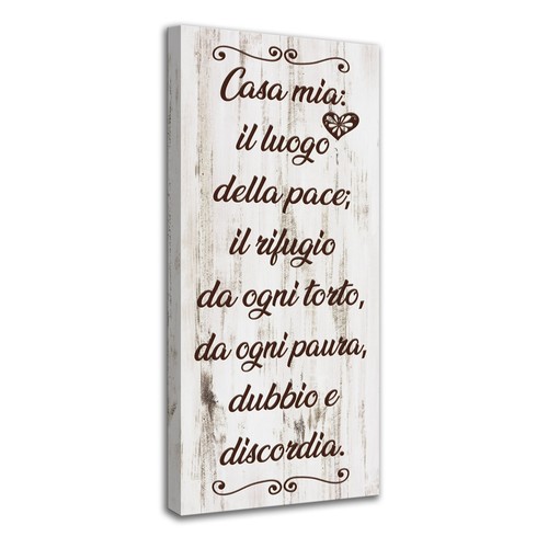 Quadro shabby chic con - , frase