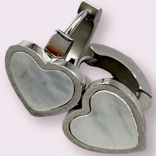 Orecchini cerchietti cuore - orecchini,