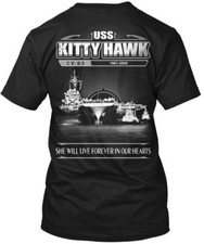 Maglietta uss kitty hawk - maglietta, cv-63