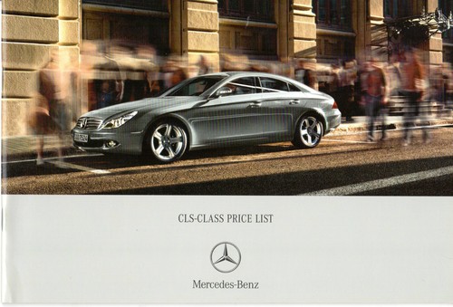 Mercedes benz cls specifiche - cls,