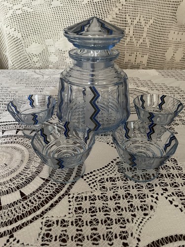 Servizio art déco vetro - art,