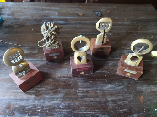 Set mini sculture elvio - 5, di