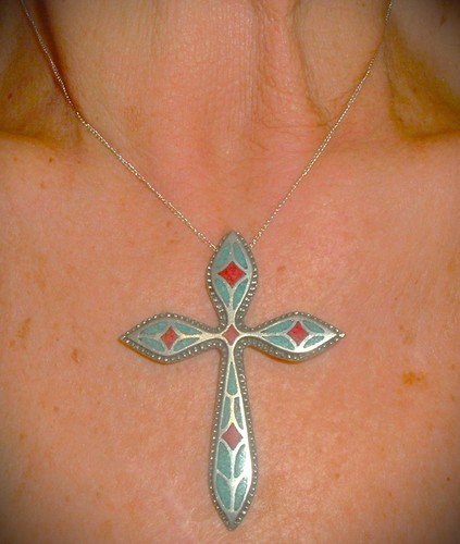 Ciondolo collana croce - ciondolo/collana,