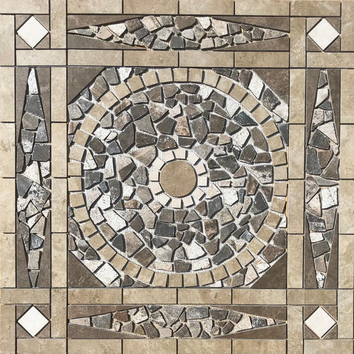 Mosaico medaglione piastrelle