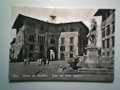 Cartolina viaggiata pisa - cartolina,