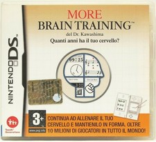 NINTENDO DS GIOCO "MORE BRAIN TRAINING: QUANTI ANNI HA IL TUO CERVELLO?" RIF. A