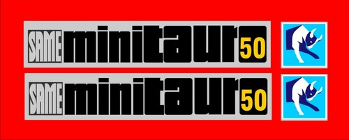 Minitauro same adesivi - 50,