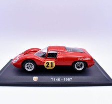 Modellino auto scala 1:43 Fiat Abarth T140 N.21 modellismo statico collezione