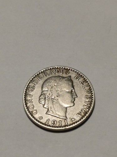 Centesimi svizzera 1911 - 20,