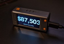 Display prezzo e orologio