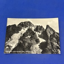 COURMAYEUR MONTE BIANCO VERSANTE SUD - Bianco e nero Cartolina