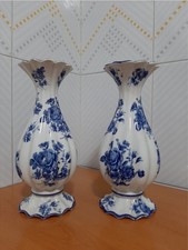 Coppia di vasi in ceramica
