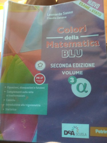 Colori della matematica blu - colori,