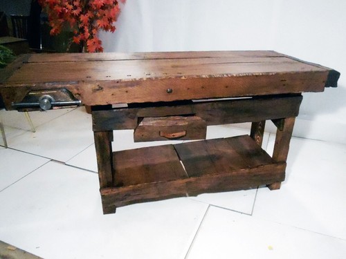 Banco falegname rustico legno - banco,