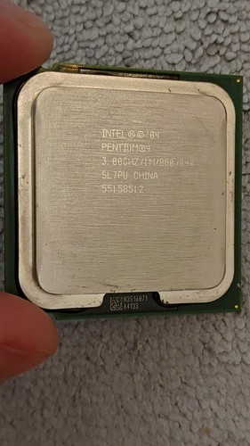 Cpu processore intel - intel, pentium