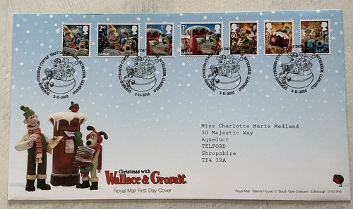 Qeii 2010 wallace gromit - gb, &