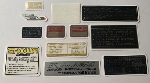 Honda vfr400 nc30 adesivi - nc30,